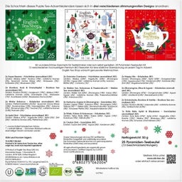 Calendrier de l'Avent Thés & Tisanes Puzzle 