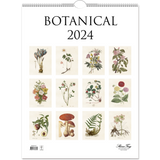 Sköna Ting Kalendarz ścienny z motywem roślin 2024