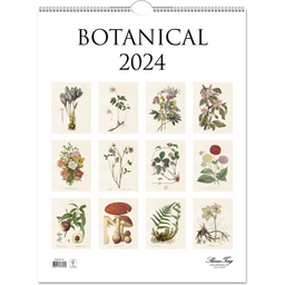 Sköna Ting Kalendarz ścienny z motywem roślin 2024