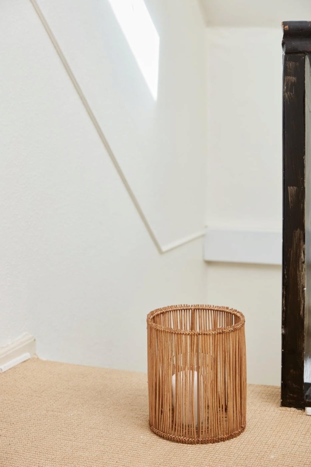 Ib Laursen Runder Kerzenhalter mit Glaseinsatz