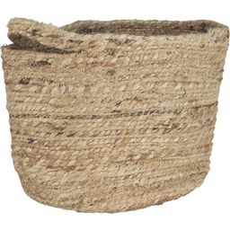 IB Laursen Jute Basket with a Handle - Ø 23 x H 23 cm