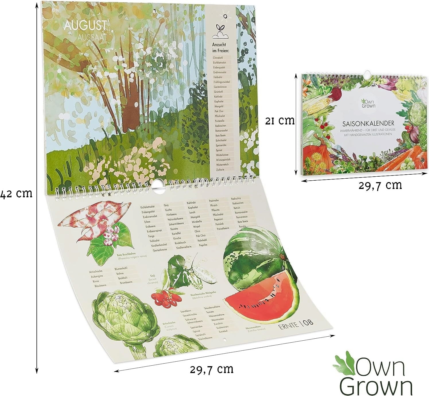 Own Grown Saisonkalender