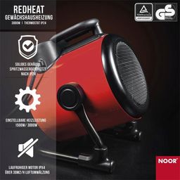 Noor Redheat Greenhouse Heater 