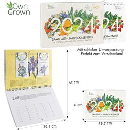Own Grown Jaarlijkse Zaadkalender