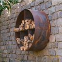 FORNO Holzaufbewahrung “Logg” - rund