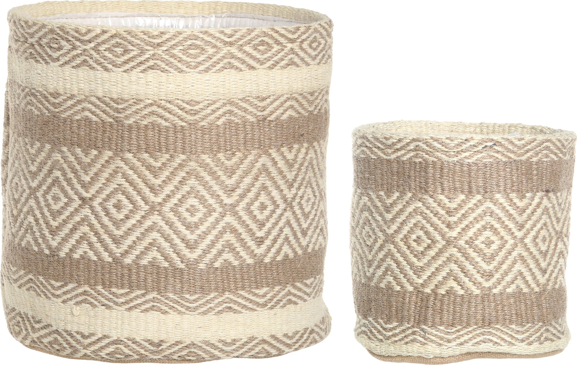 Chic Antique Set cvetličnih lončkov iz jute