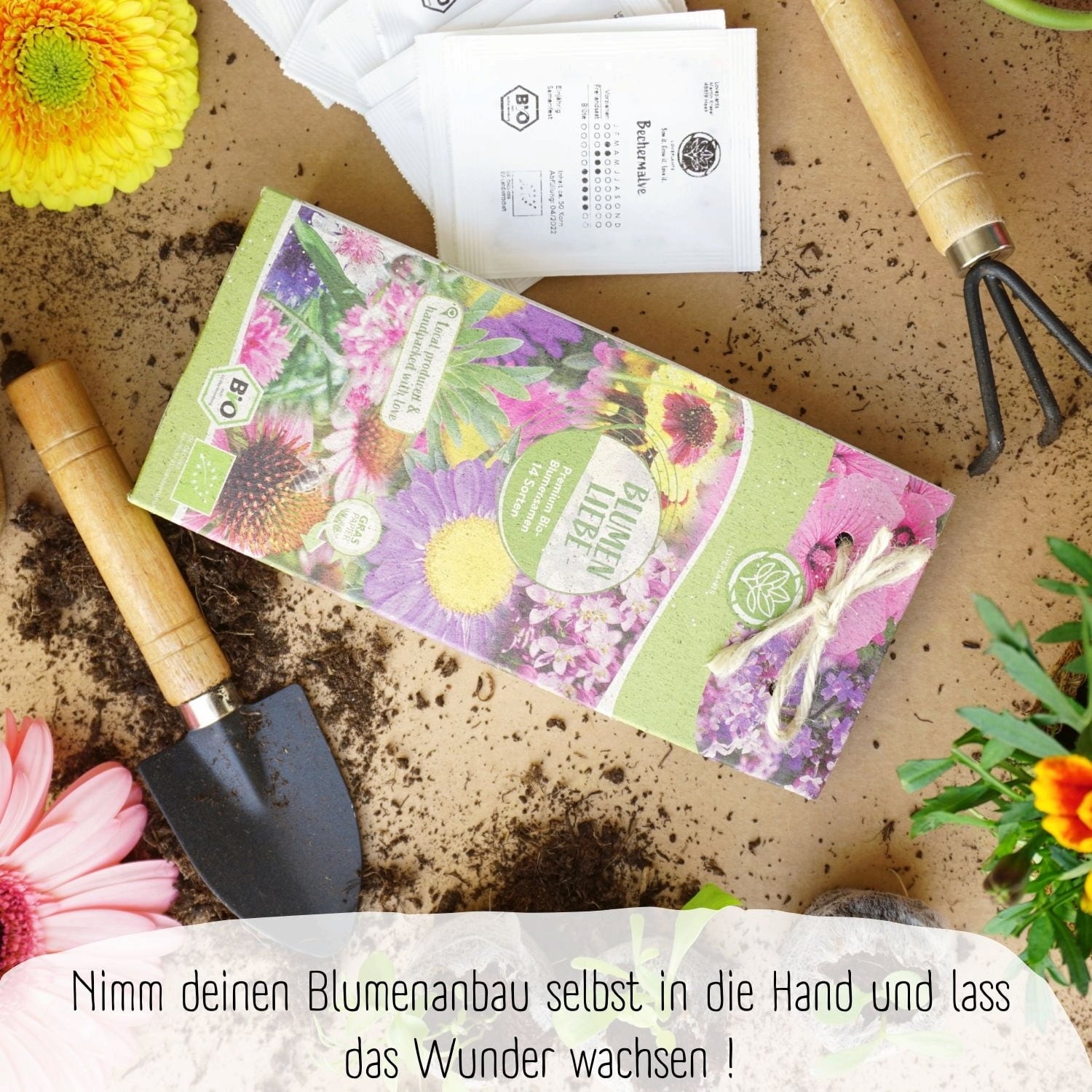 Loveplants Organic Seed Set - Flowers