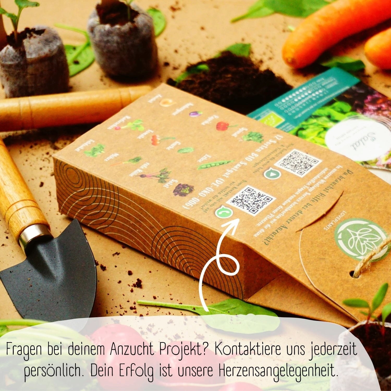Assortiment de Graines Bio - Légumes pour Balcon & Potager Surélevé