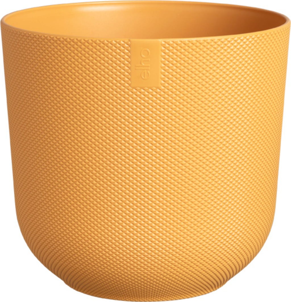 jazz round - 19 cm, Amber Yellow