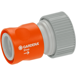Gardena Profi System Adapter With Water Stop