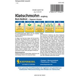 Kiepenkerl Klatschmohn Rot-Hellrot - 1 Pkg
