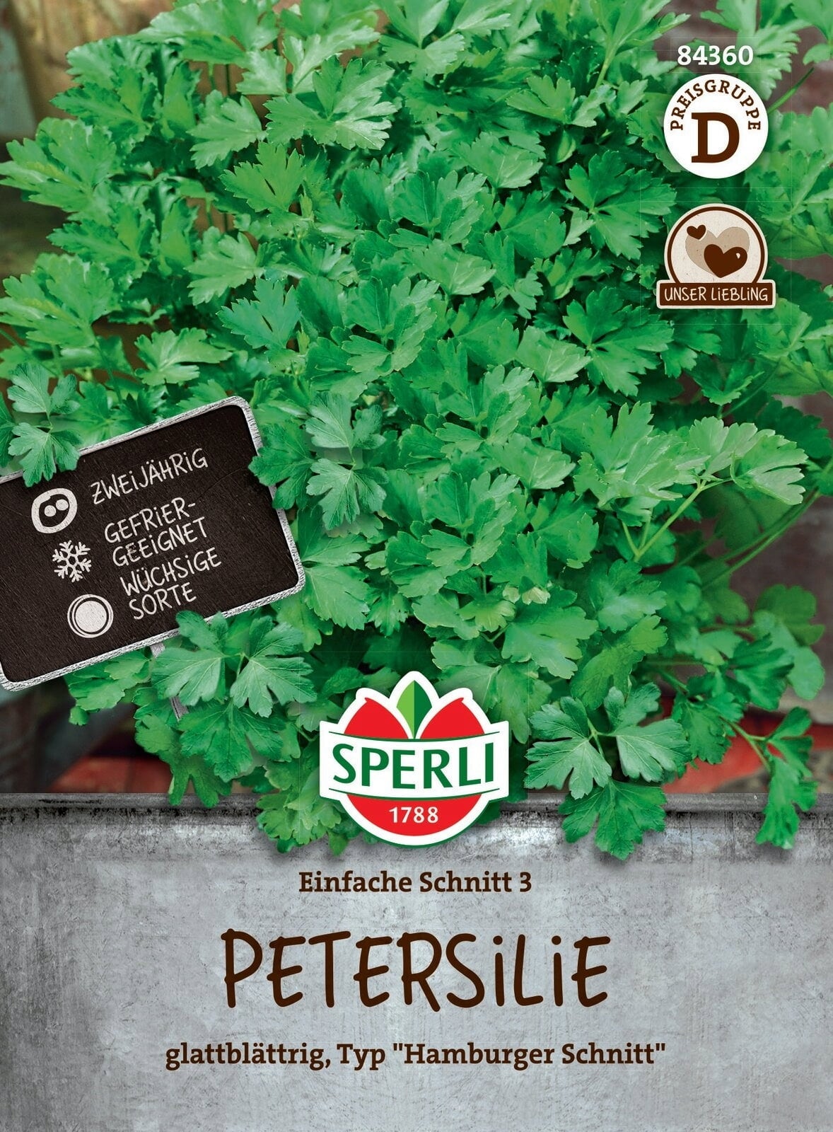 Sperli Peteršilj "Einfache Schnitt 3"