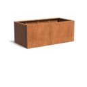 Jardinière Carrez en Acier Corten - Rectangulaire - 200 x 100 x 80 cm