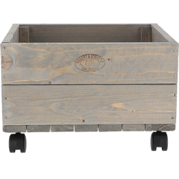 Esschert Design Planter Box with Rollers - Small (38.5 x 35.5 x 25 cm)