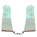 Esschert Design Handschoenen met Rozenprint - Lang