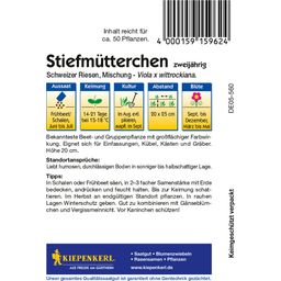Stiefmütterchen Schweizer Riesen Mischung - 1 Pkg