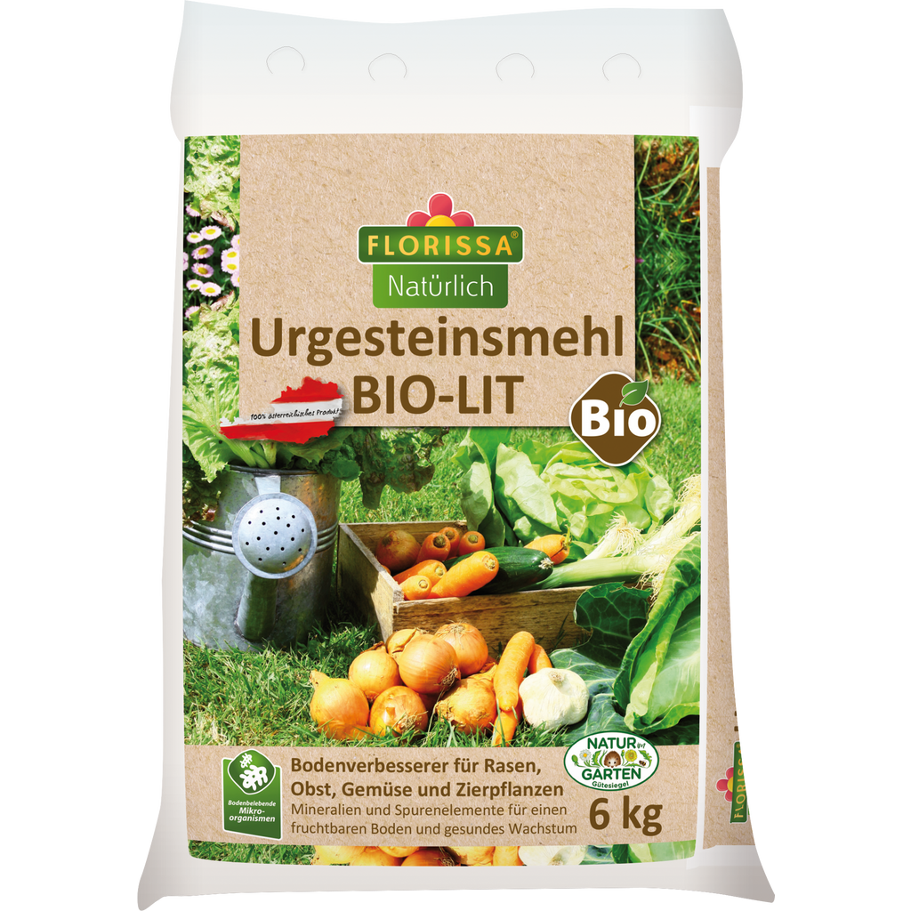 Florissa Urgesteinsmehl BIO-LIT, 6 kg - Bloomling Deutschland