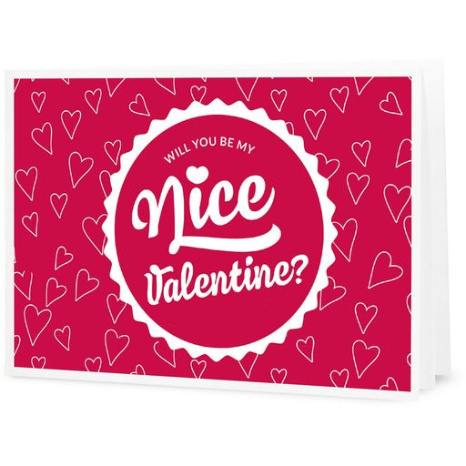 Nice Valentine! - Chèque-Cadeau à imprimer soi-même - Carte numérique 