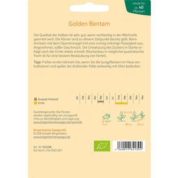 Bingenheimer Saatgut Suikermaïs “Golden Bantam”