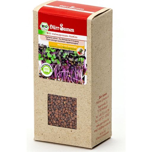 Dürr Samen Organic Radish Sprouting Seeds - 190g