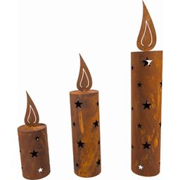 Dewoga Windlicht Kerze - 12 x 50 cm
