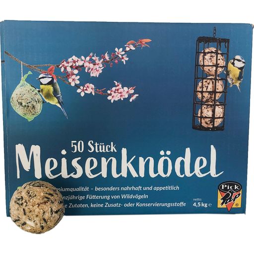 PickUp Meisenknödel lose im Karton ohne Netz - 50 Stk.