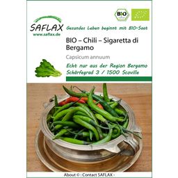 Biologische Spaanse Peper - Sigaretta di Bergamo - 1 Verpakking