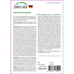 Saflax Luffa Courge Éponge - 1 sachet