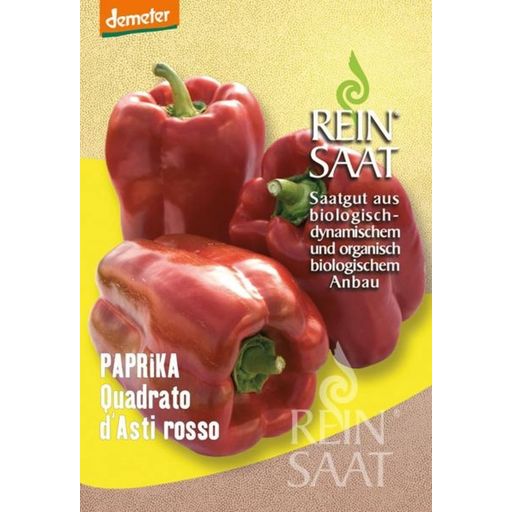 ReinSaat Paprika "Quadrato d'Asti rosso"