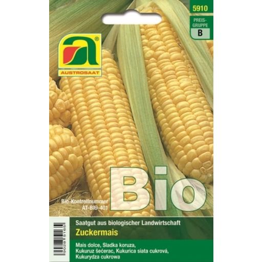 AUSTROSAAT Organic Sweet Corn- Golden Bantam - 1 Pkg