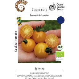 Culinaris Bio pomidorki koktajlowe Sunviva - 1 opak.