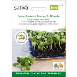 Sativa Semi Bio per Germogli - Girasole
