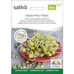 Sativa Bio nasiona kiełków "groch"