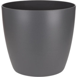 elho brussels rond mini 7 cm - antraciet