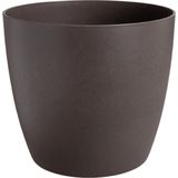 The Coffee Collection Flower Pot - Espresso Brown