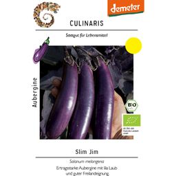 Culinaris Biologische Aubergine - Slim Jim - 1 Verpakking