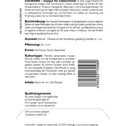 Culinaris Biologische Aziatische Sla Feathergreen - 1 Verpakking