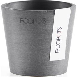 Ecopots Amsterdam - Grey  - Ø 8 cm, height 7 cm