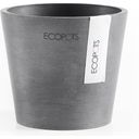 Ecopots Amsterdam Grijs - Ø 10,5 cm, hoogte 9,2 cm