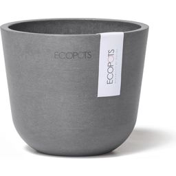 Ecopots Oslo Mini - Grey  - Ø 11.5 cm, height 10 cm