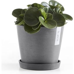 Ecopots Round Coaster - Grey  - ∅ 17.8, height 2.5 cm