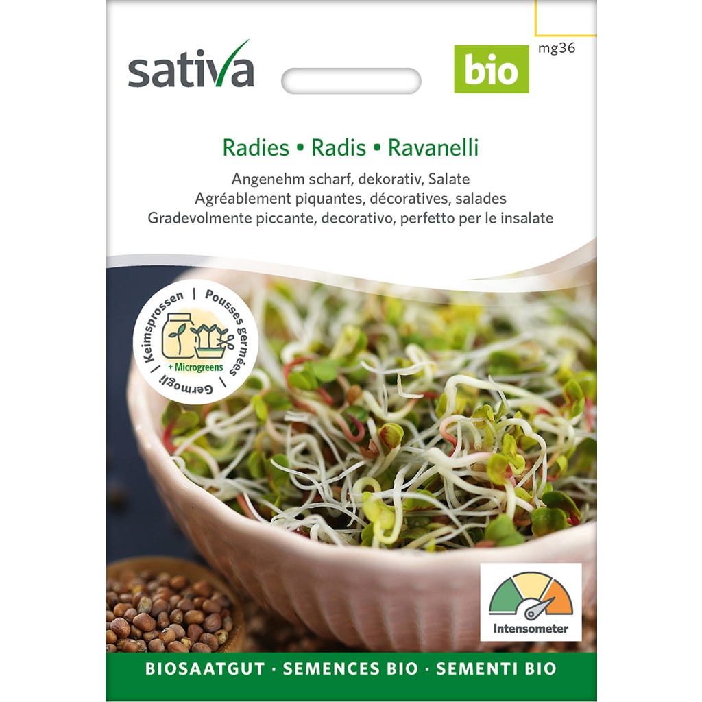 Kamelur 1kg Semi di broccoli BIO per germogli di broccoli - Semi di broccoli germinabili BIO senza additivi - Semi di broccoli germogli BIO in confezione biodegradabile