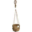 Chic Antique Hanging Basket - Natural  - H13/D15 cm