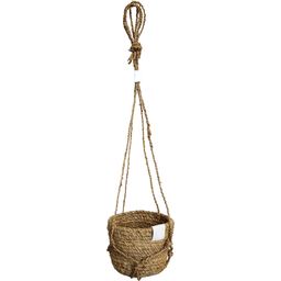 Chic Antique Hanging Basket - Natural  - H13/D15 cm