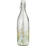 "Summertime" Glass Bottle with Flip-Top Closure 