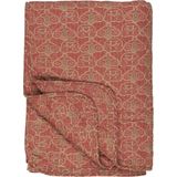IB Laursen Quilt - Faded/Rose with Block Patterns 