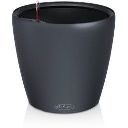 Lechuza CLASSICO Color LS 28 Planter - Slate Grey
