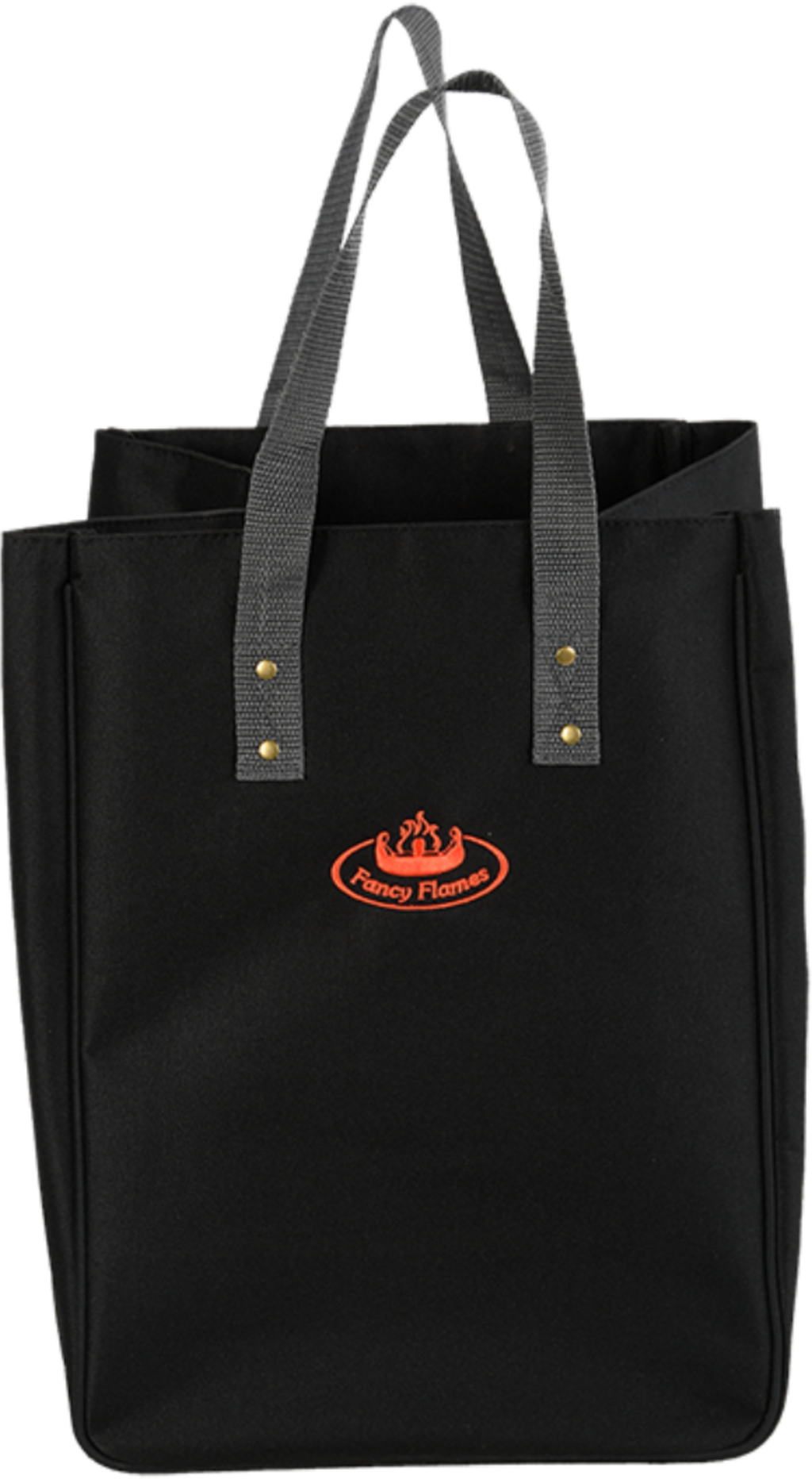 Sac de Transport pour Bois d'Allumage Noir - 1 pcs