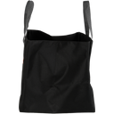Esschert Design Nosilna torba za drva - črna - 1 k.