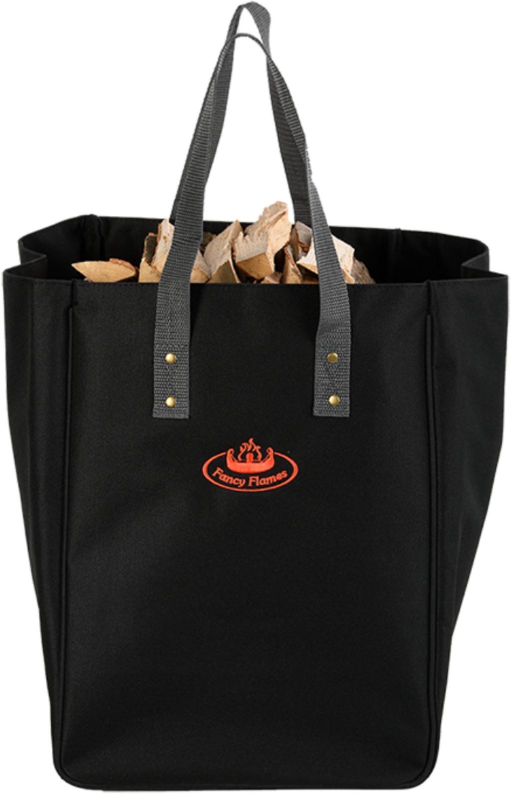 Sac de Transport pour Bois d'Allumage Noir - 1 pcs
